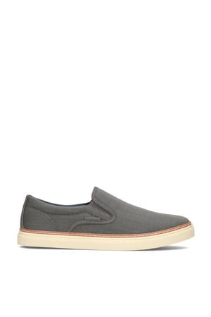 Jay slip-on donkergrijs