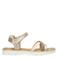 POSH by Poelman sandalen goud/dierenprint
