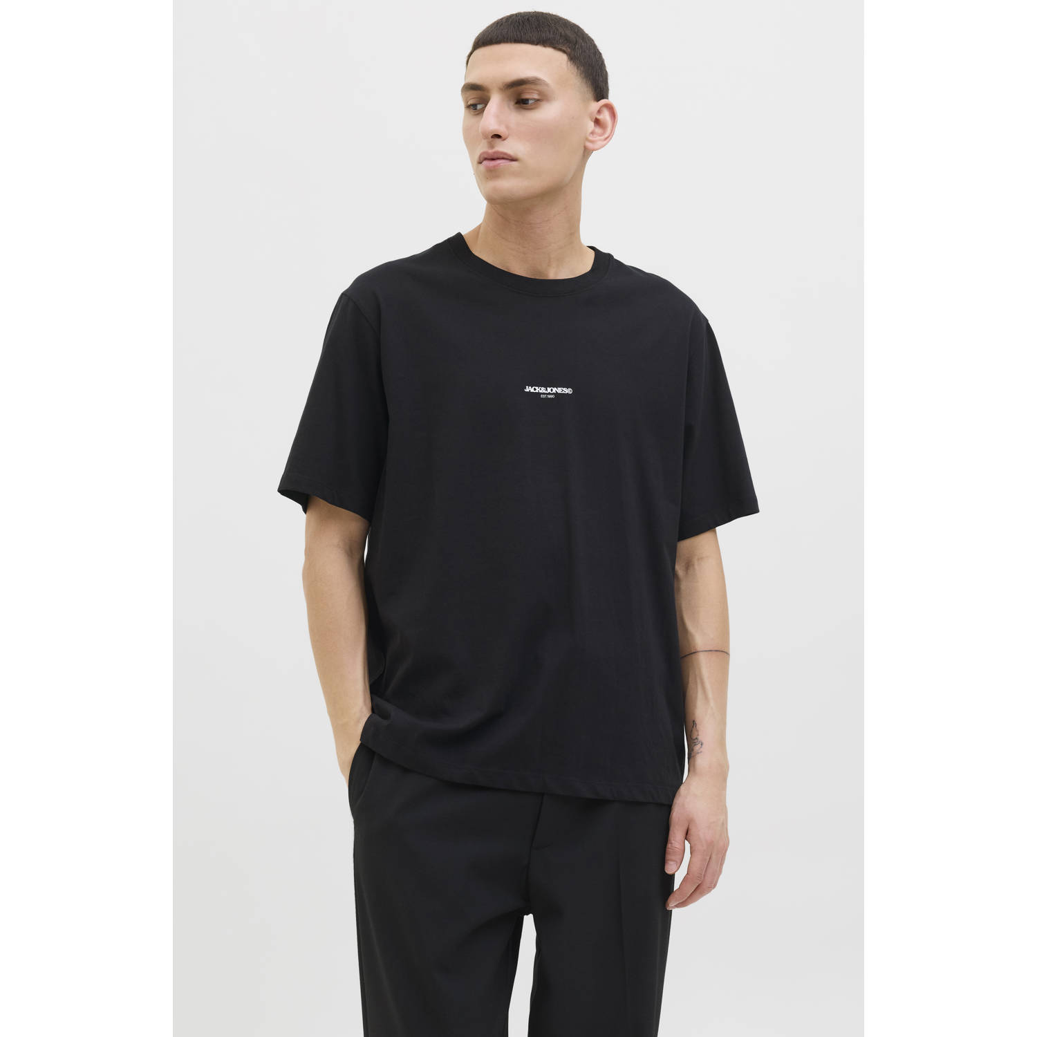 JACK & JONES ORIGINALS T-shirt zwart