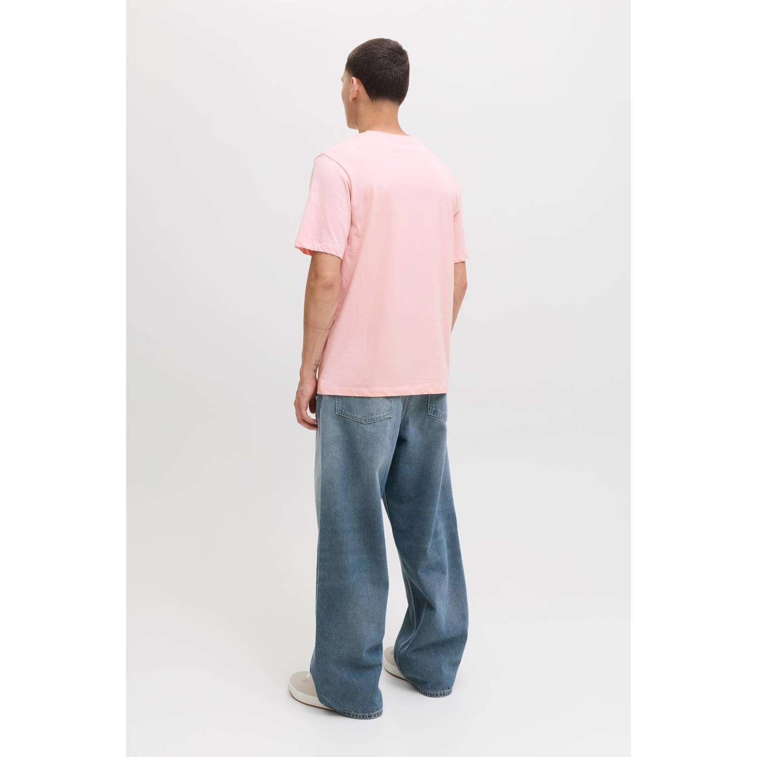JACK & JONES ORIGINALS T-shirt roze