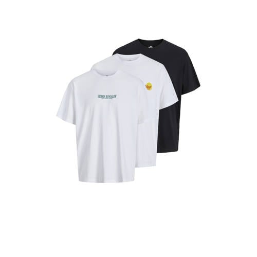 JACK & JONES ORIGINALS T-shirt multi - (set van 3) afbeelding
