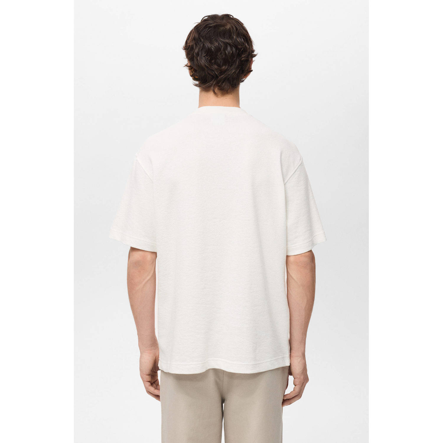 Mango Man T-shirt ecru