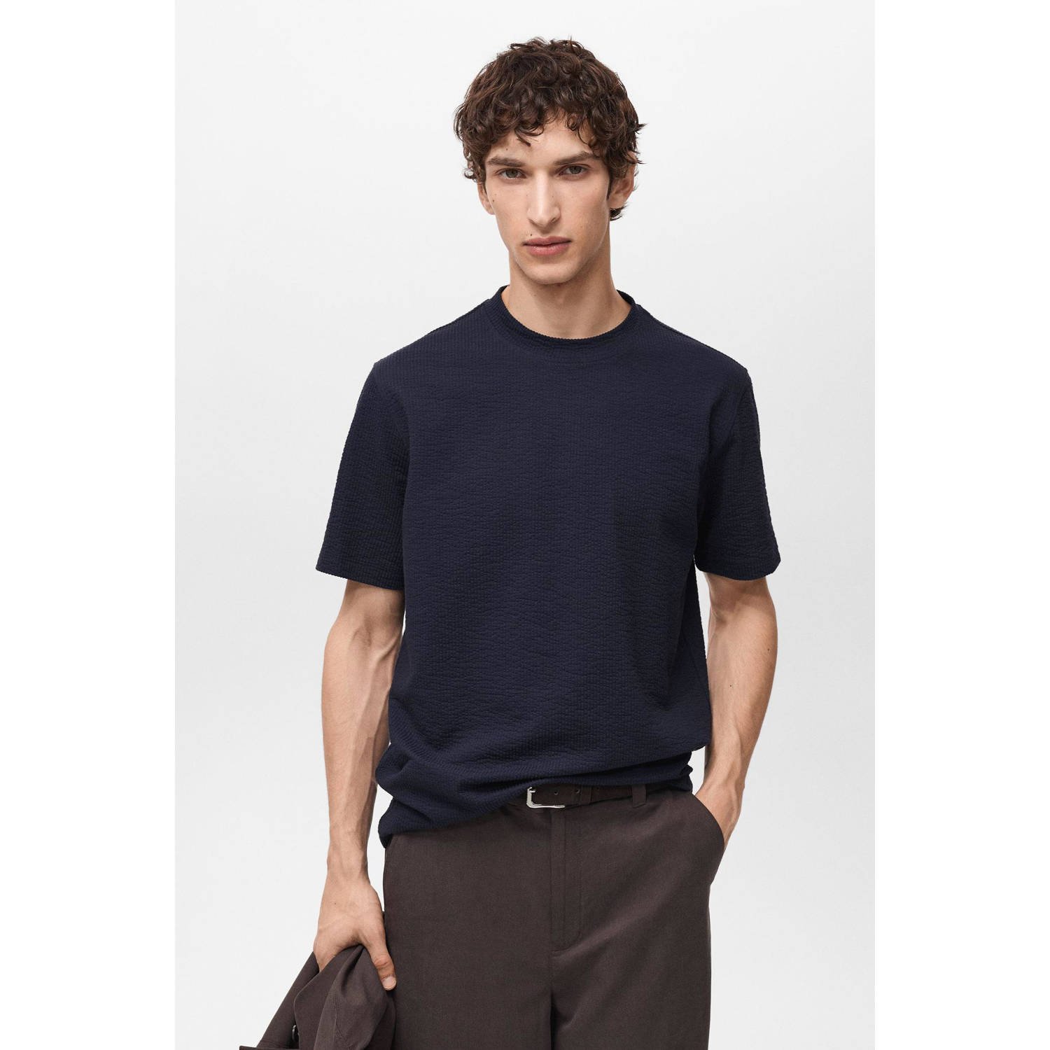 Mango Man T-shirt marine