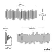 thumbnail: UMBRA kapstok Sticks (49x18x3 cm)