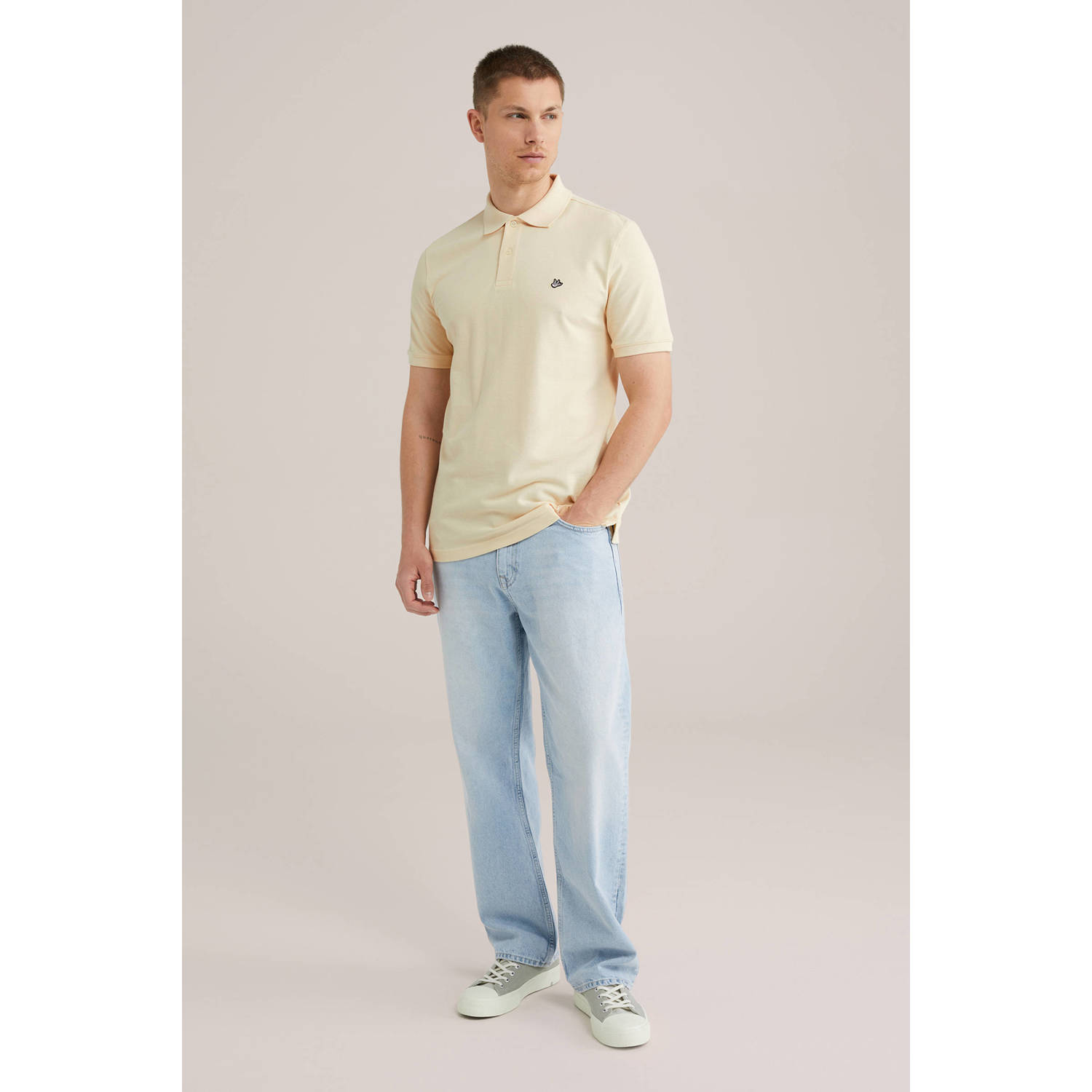 WE Fashion slim polo