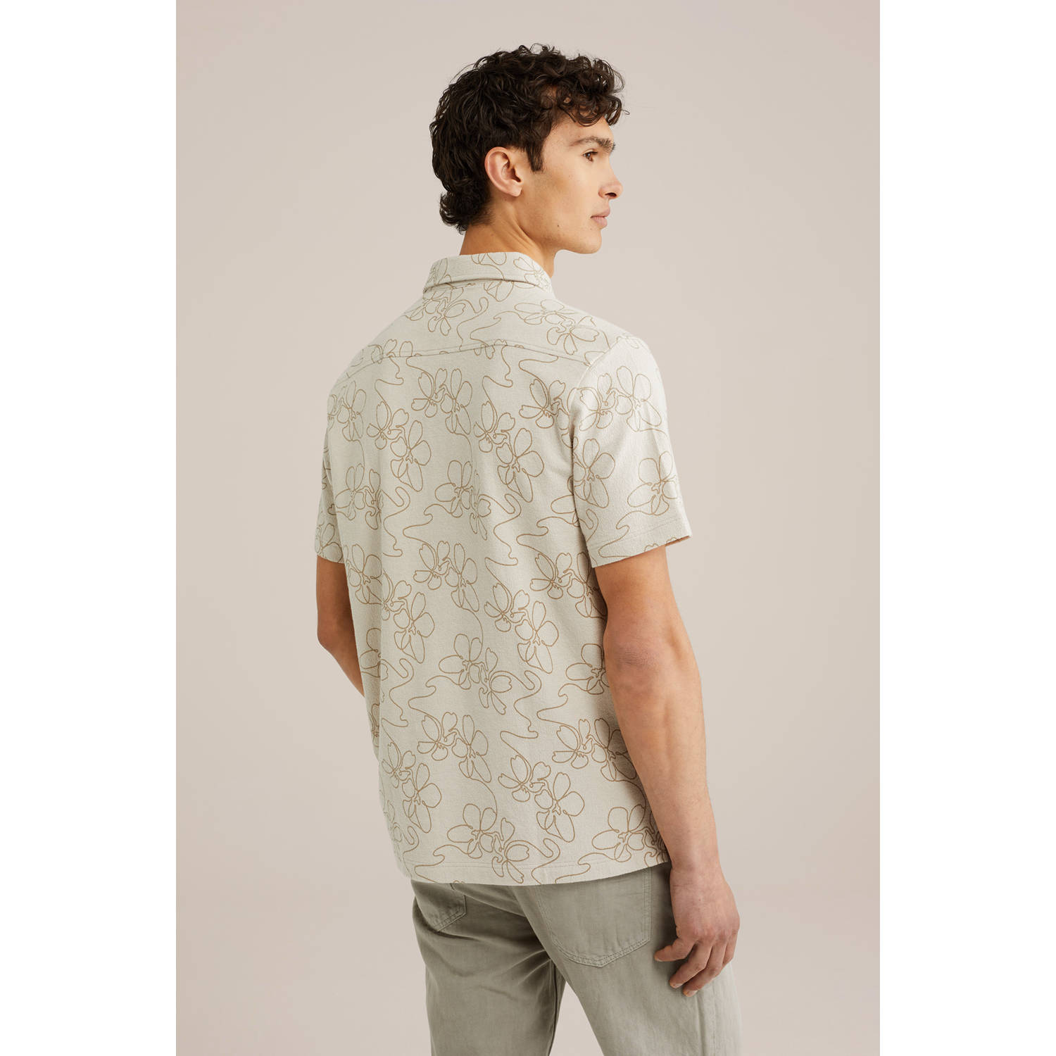 WE Fashion regular polo beige