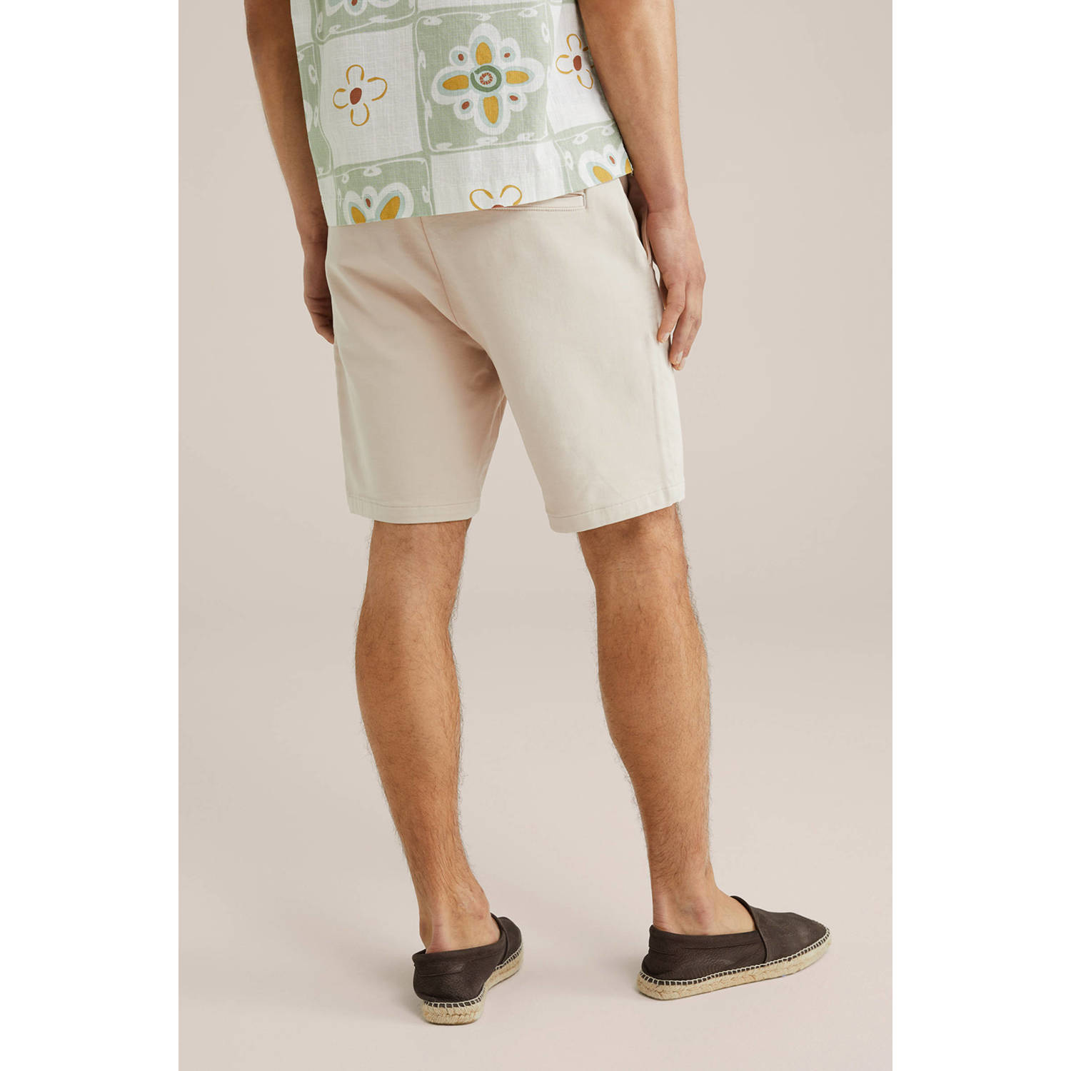 WE Fashion regular chino short moonbeam