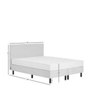 thumbnail: NOUS Living bonellvering boxspring Changi 140x200