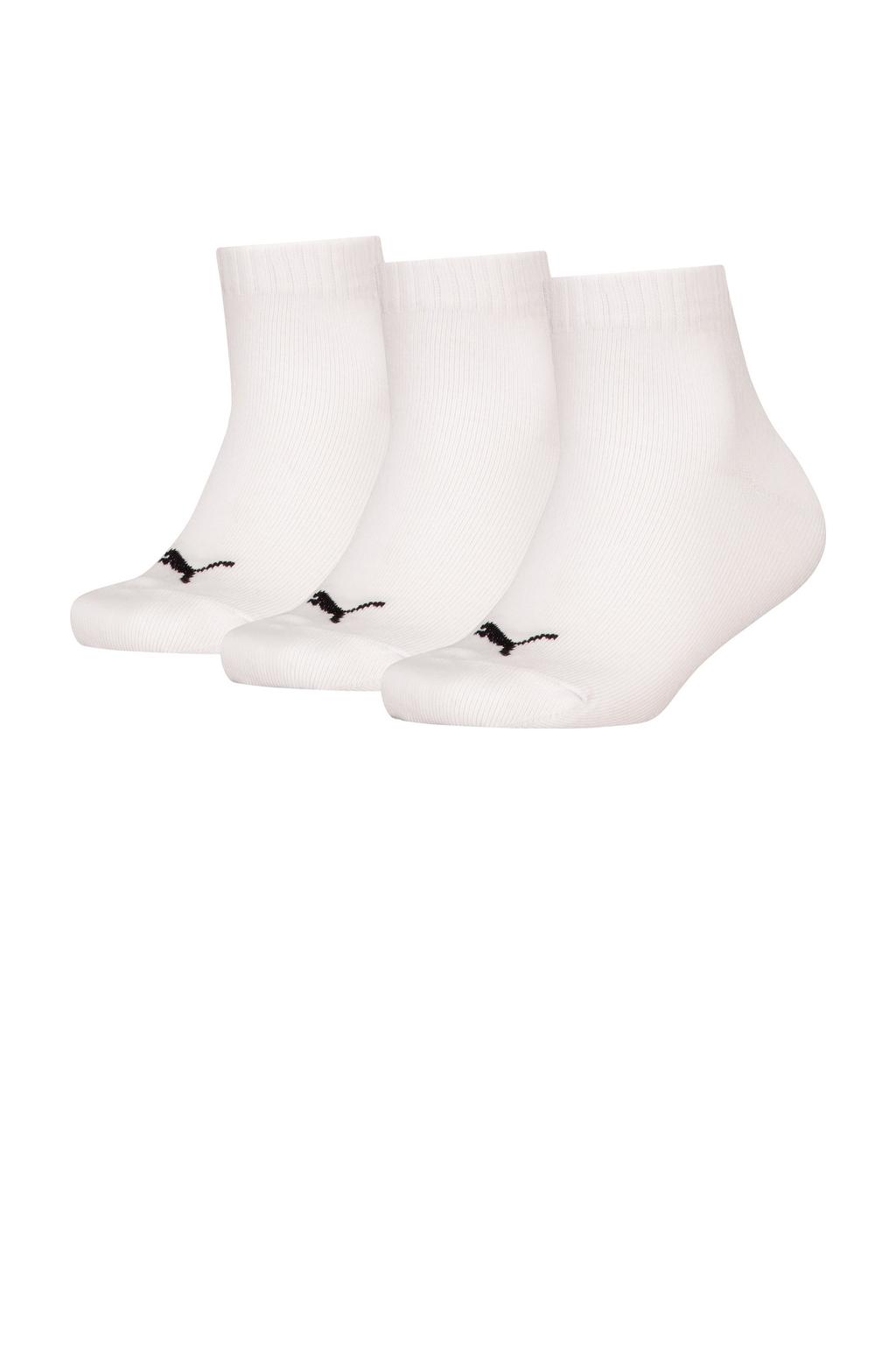 Puma sokken - wit (set van 3)