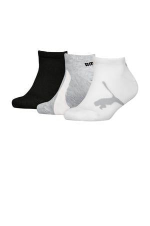 sokken - wit / grijs / zwart (set van 3)
