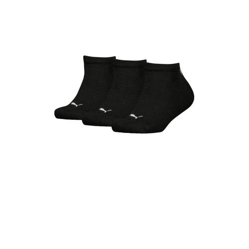 Puma sneakersokken - set van 3 zwart afbeelding