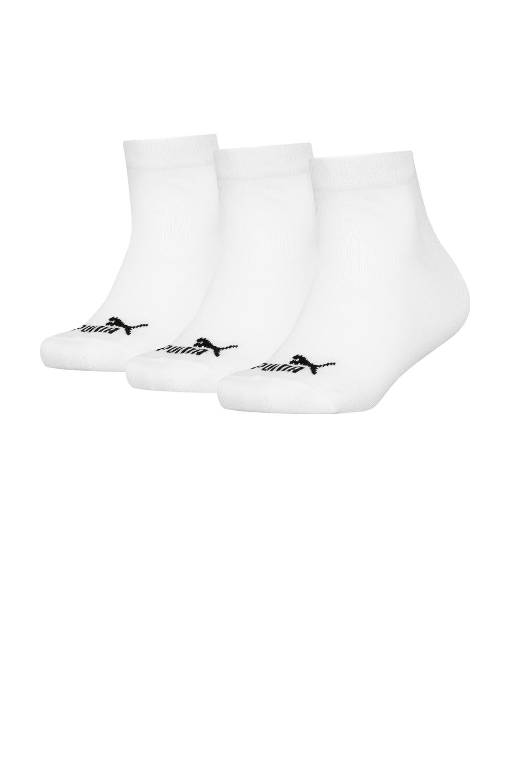Puma sokken - wit (set van 3)
