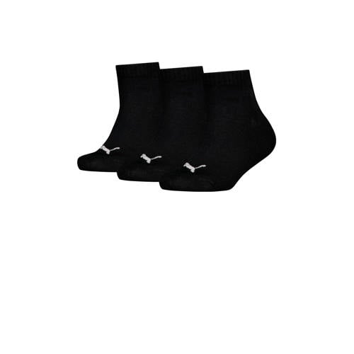 Puma sneakersokken - set van 3 zwart afbeelding