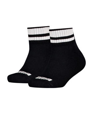 sportsokken - zwart (set van 2)