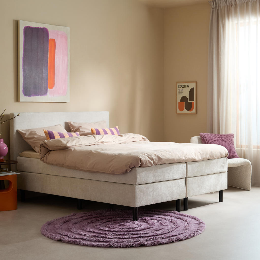 NOUS Living bonellvering boxspring Dempsey 140x200