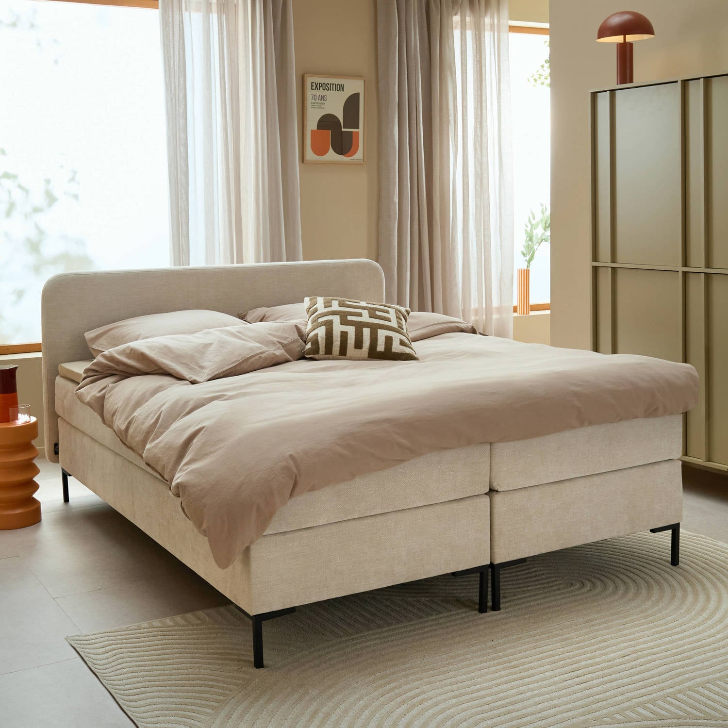 NOUS Living bonellvering boxspring Orchard 140x200