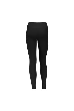 legging met logo zwart