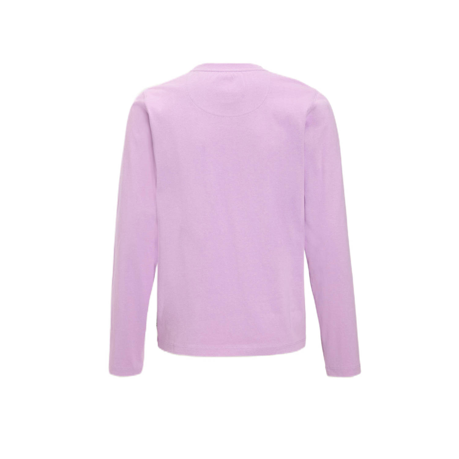 Me & My Monkey longsleeve met tekst print lila