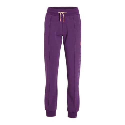Me & My Monkey scuba joggingbroek met printopdruk donkerpaars afbeelding