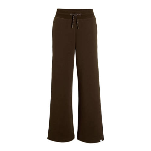 Me & My Monkey broek met streep donkerbruin afbeelding