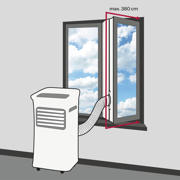 thumbnail: Inventum  airconditioner- AC901 - Tot 80m³ - 9.000 BTU -  Wit