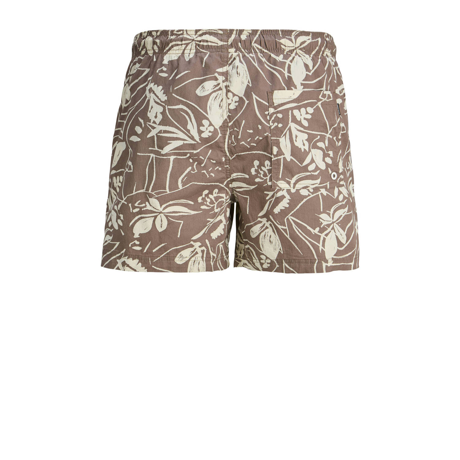 JACK & JONES PANTS STUDIO zwemshort JPSTMAUI lichtbruin