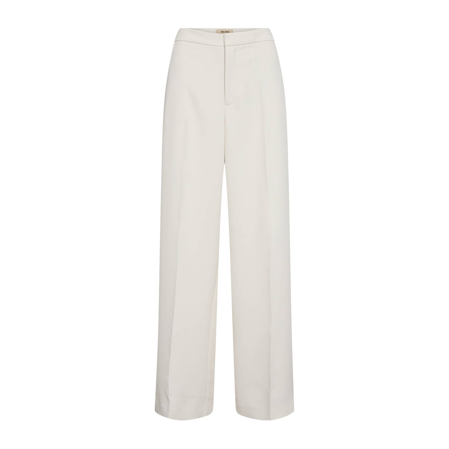MOS MOSH Elegante Leya Miley Broek in Ecru Beige Dames