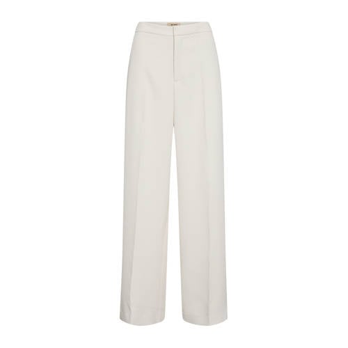 Mos Mosh straight high waist pantalon wit afbeelding