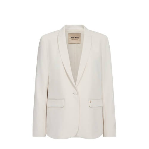 Mos Mosh regular blazer wit afbeelding