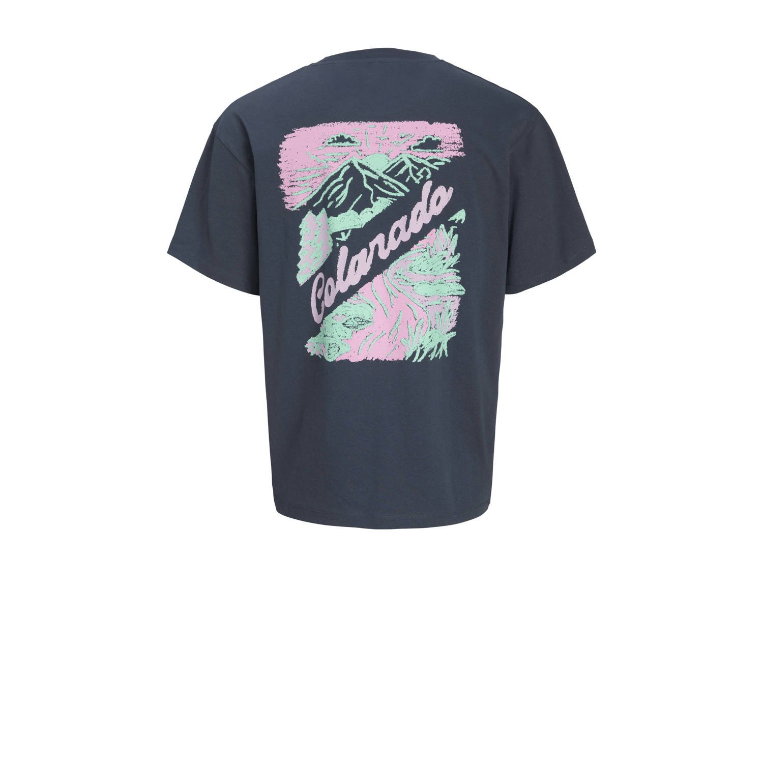 JACK & JONES JUNIOR T-shirt donkerblauw