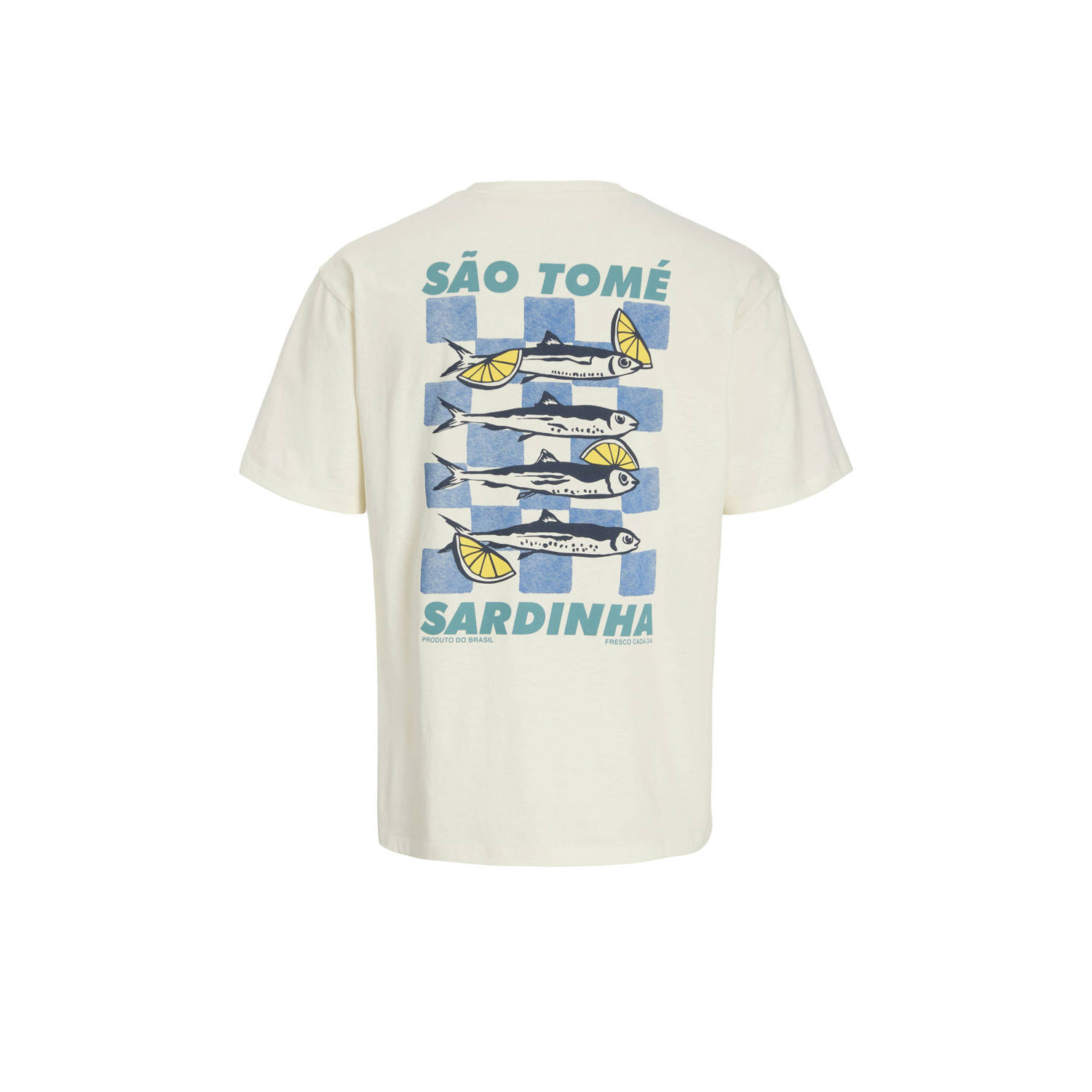JACK & JONES JUNIOR T-shirt ecru