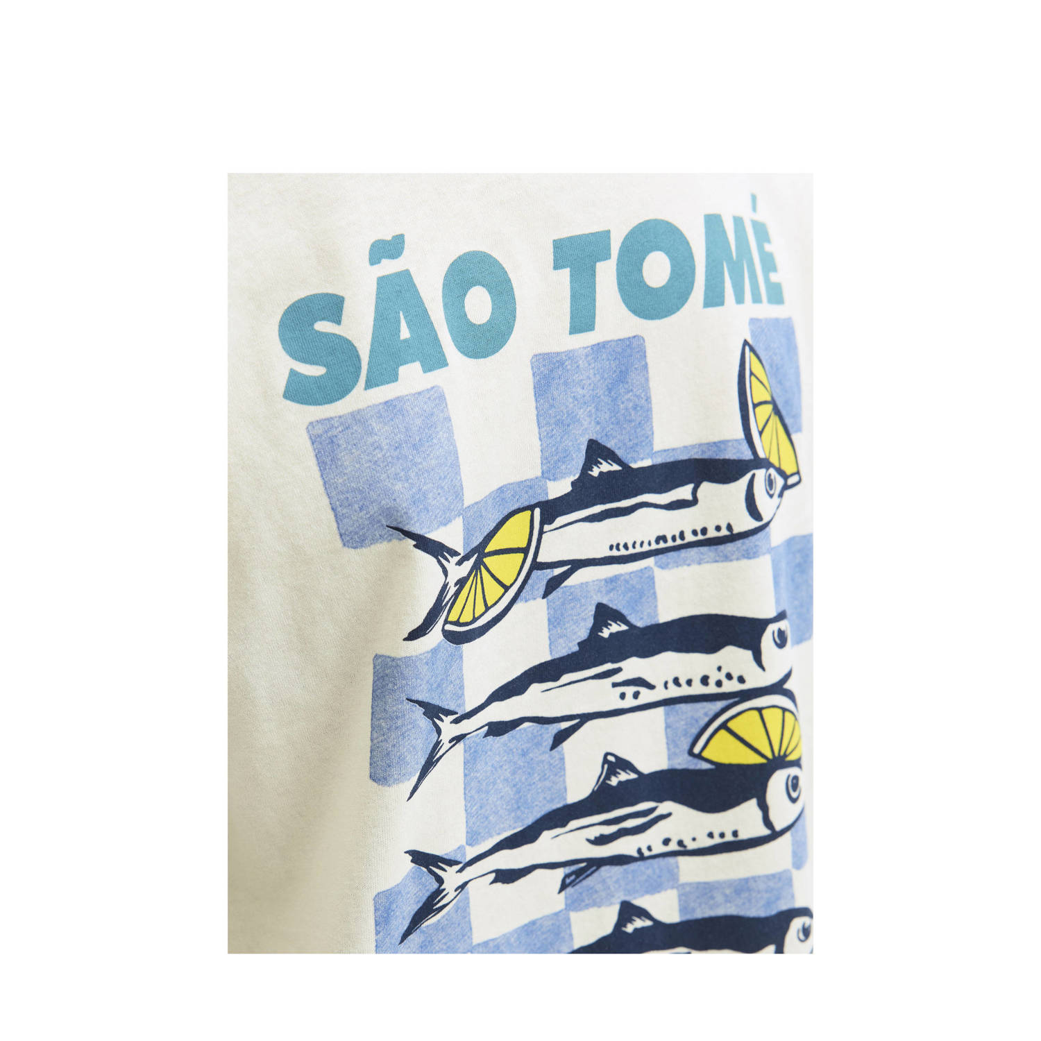 JACK & JONES JUNIOR T-shirt ecru