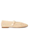 Manfield raffia ballerina's ecru
