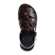 thumbnail: Sacha leren sandalen donkerbruin