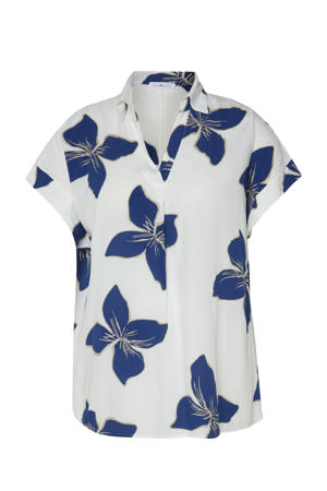 blousetop blauw