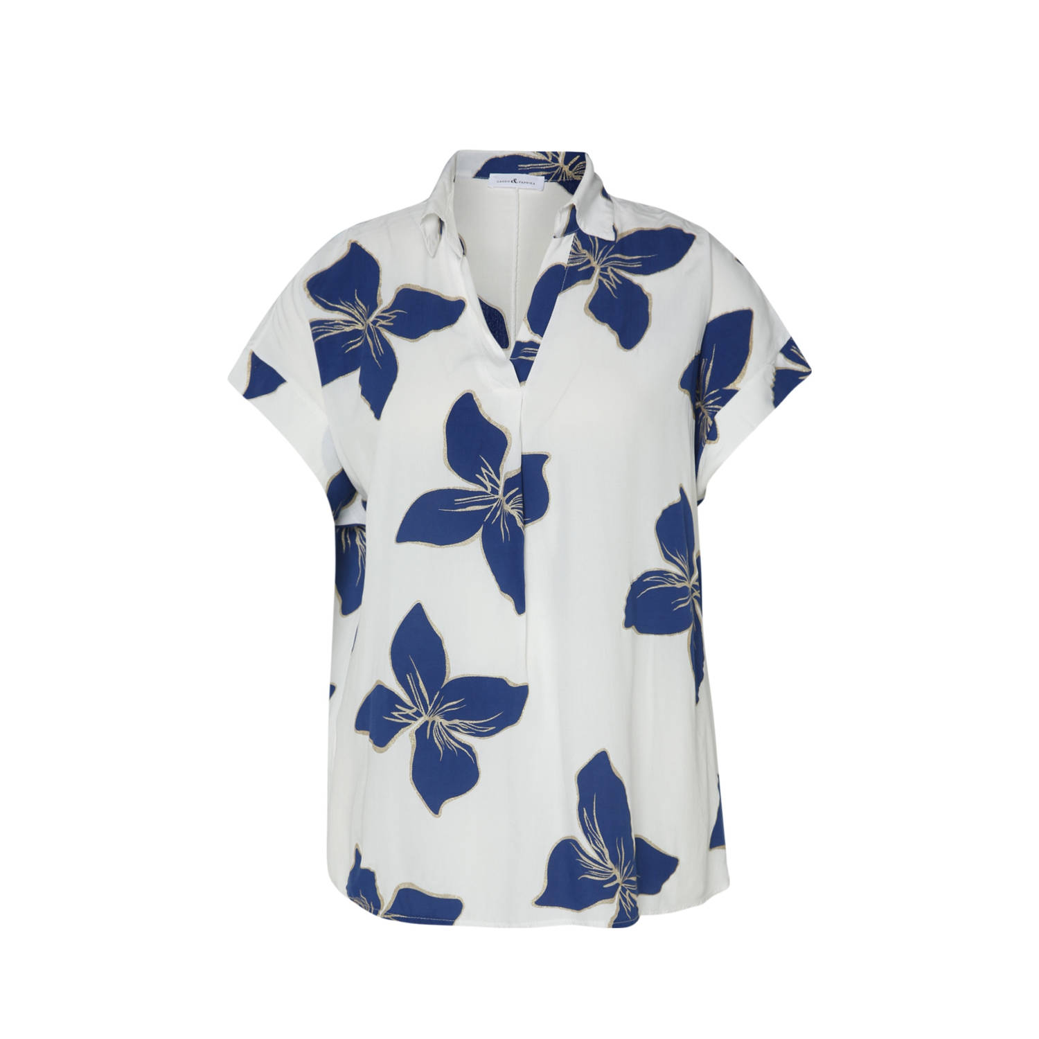 Paprika blousetop blauw