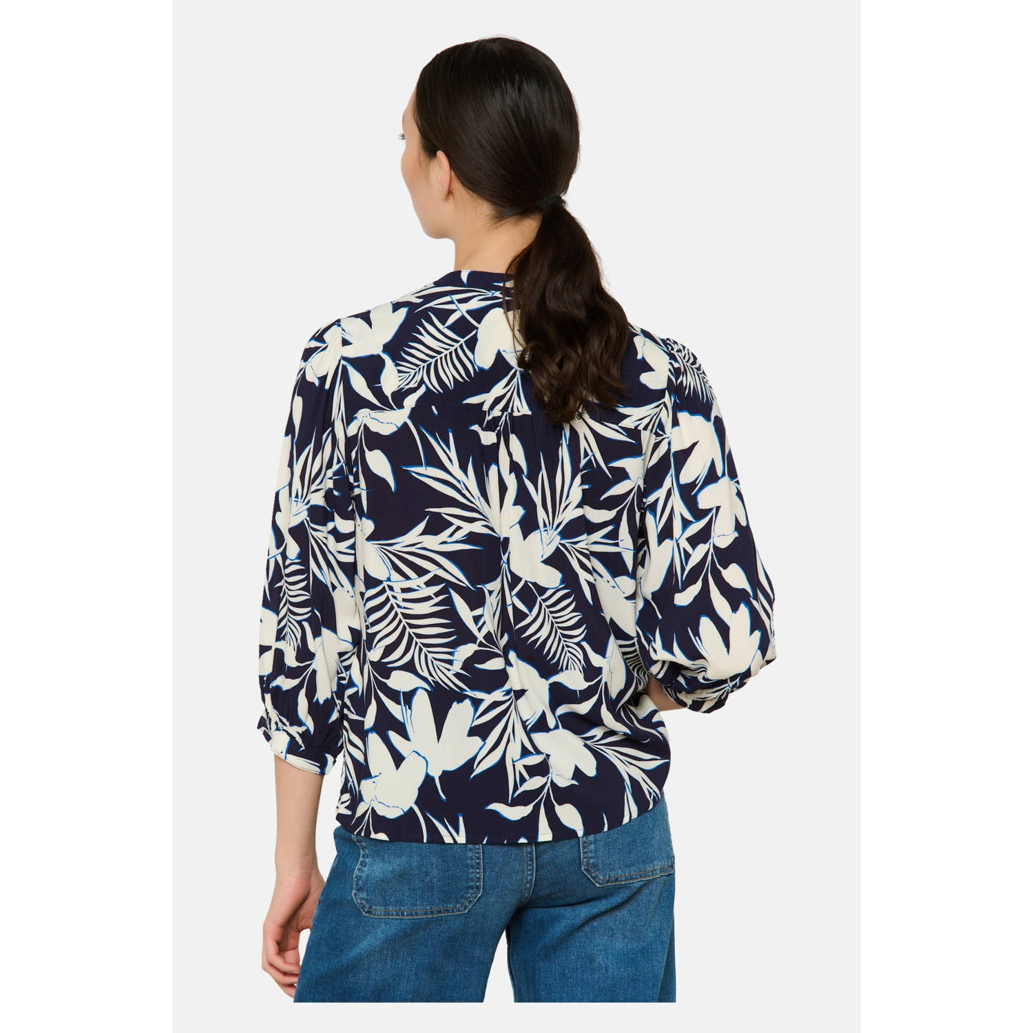 LOLALIZA blousetop donkerblauw