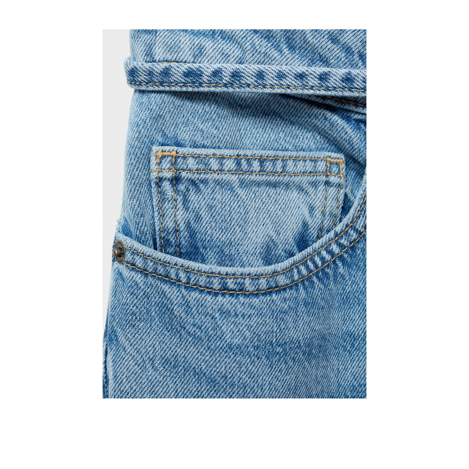 Mango barrel jeans medium blue denim