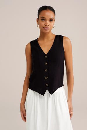 gilet zwart