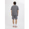JACK & JONES ESSENTIALS relaxed overhemd JORCOBA donkerblauw