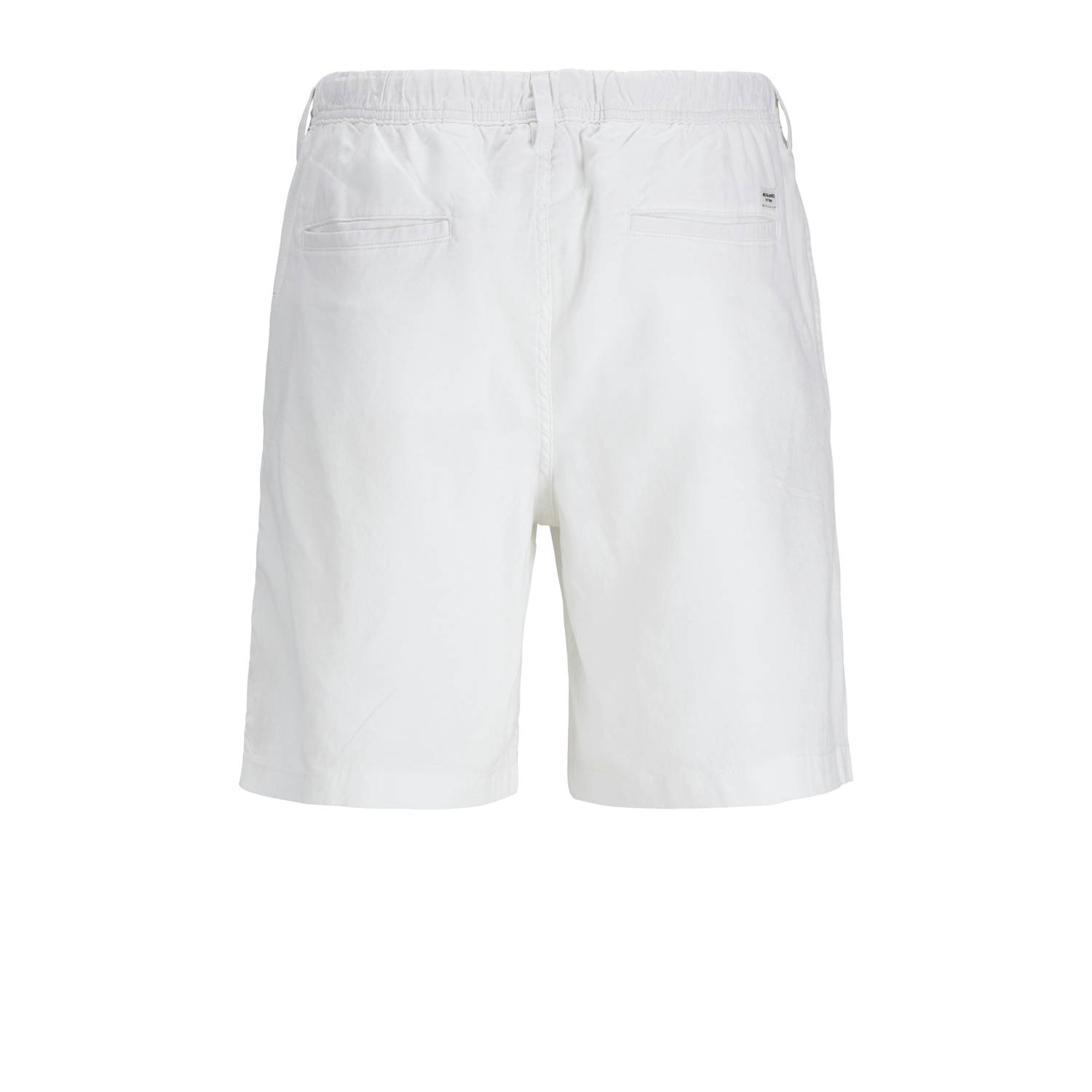 JACK & JONES PANTS STUDIO linnen relaxed casual short wit