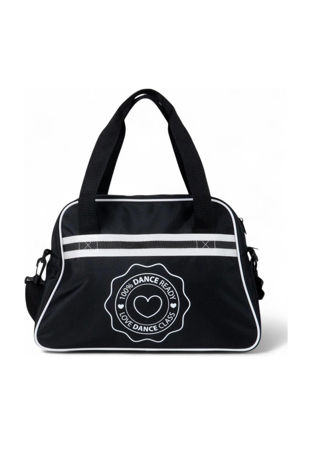 Papillon sporttas "100% DANCE READY" zwart