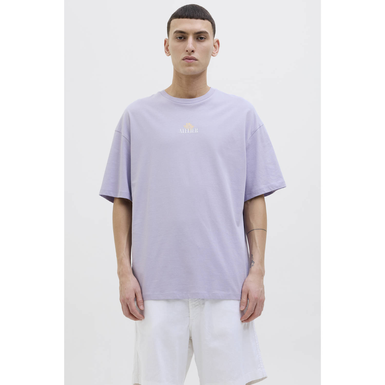 Jack & jones T-shirt met labelprint