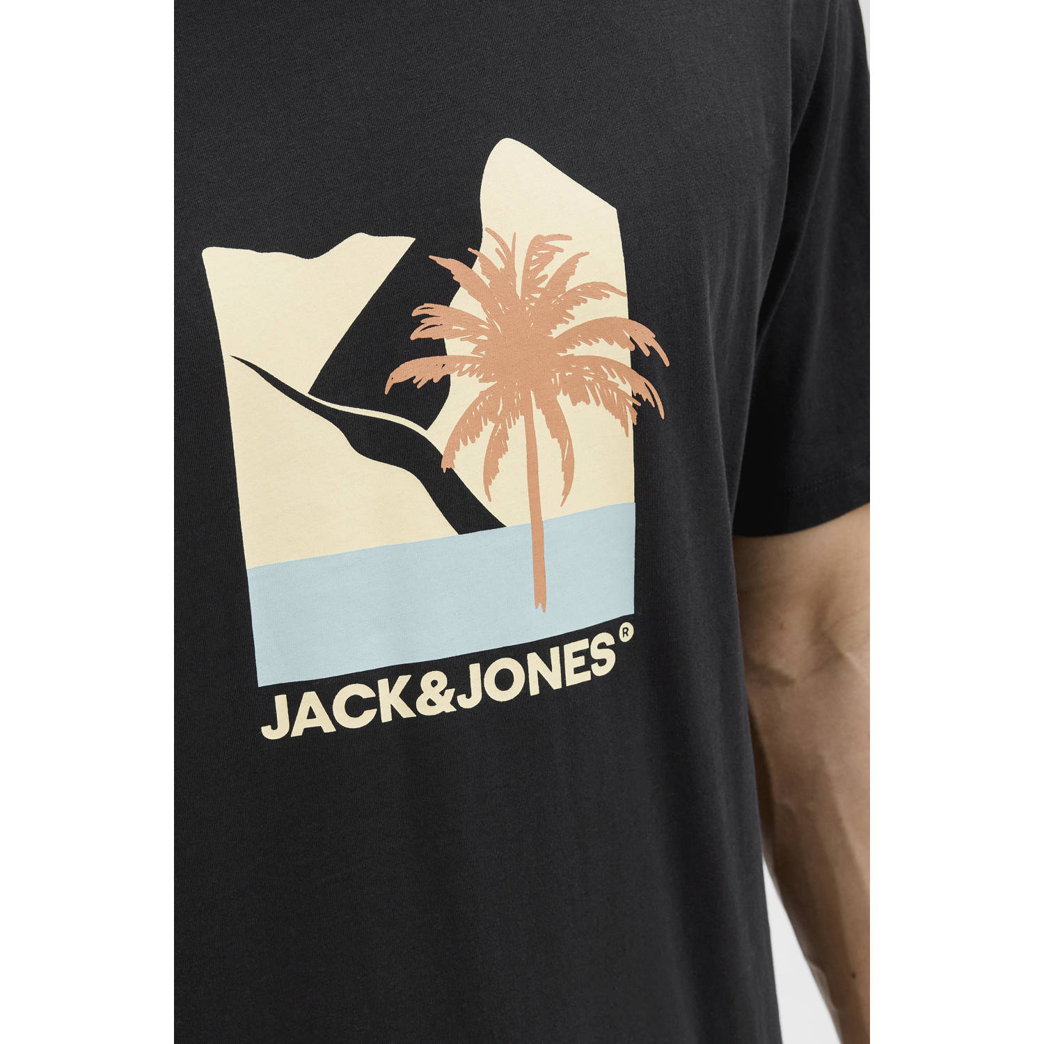 JACK & JONES T-shirt zwart