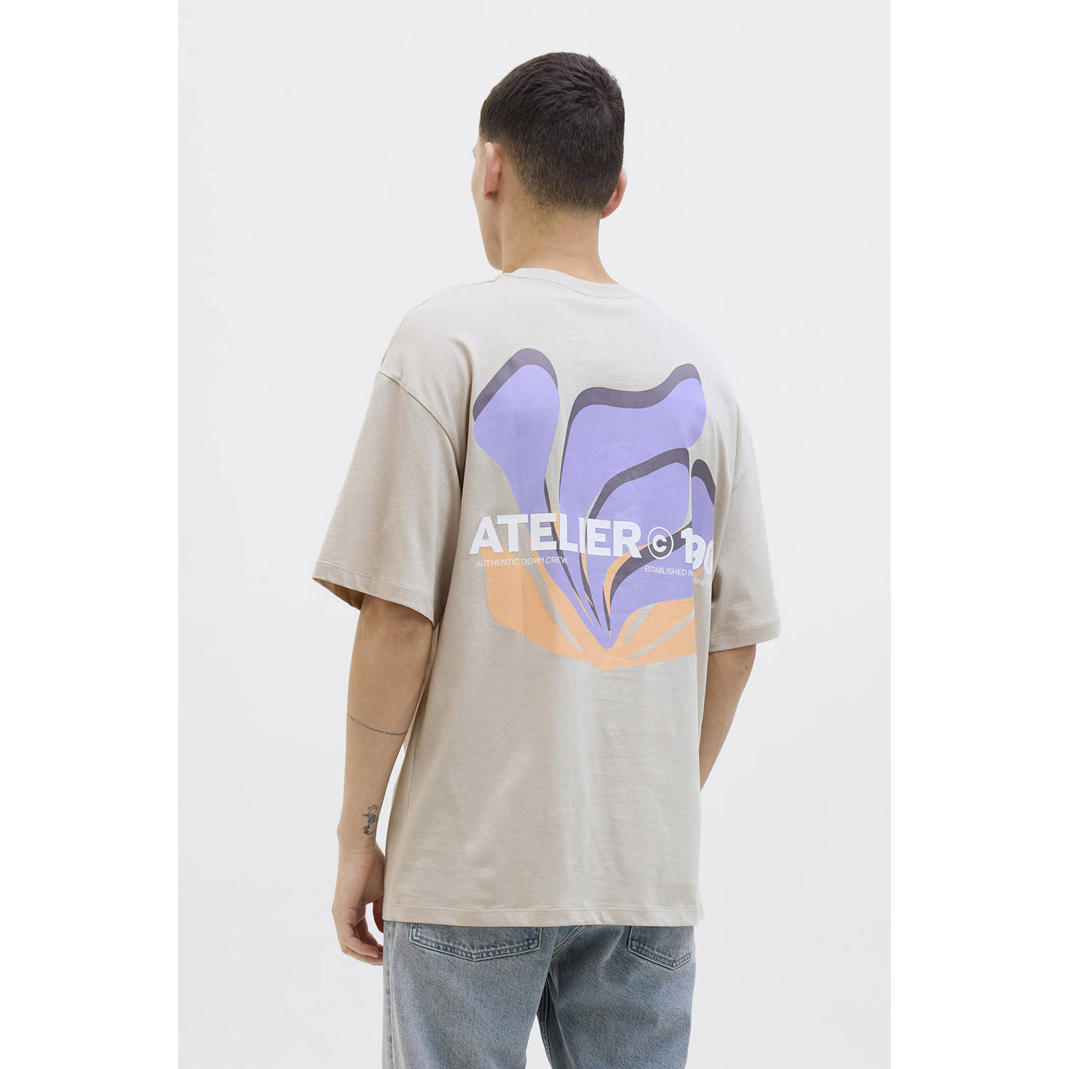 JACK & JONES T-shirt beige