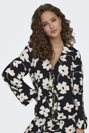 blousetop zwart