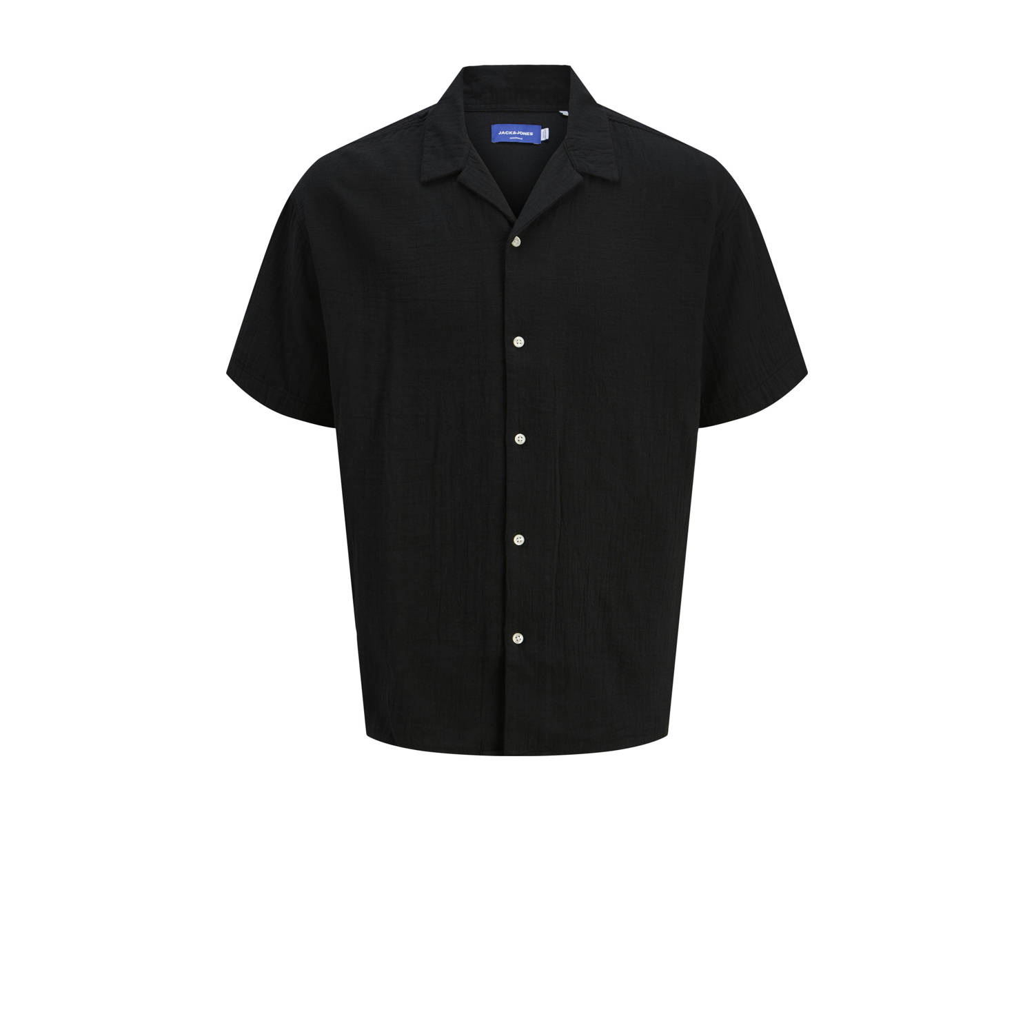 JACK & JONES ORIGINALS relaxed overhemd en short zwart