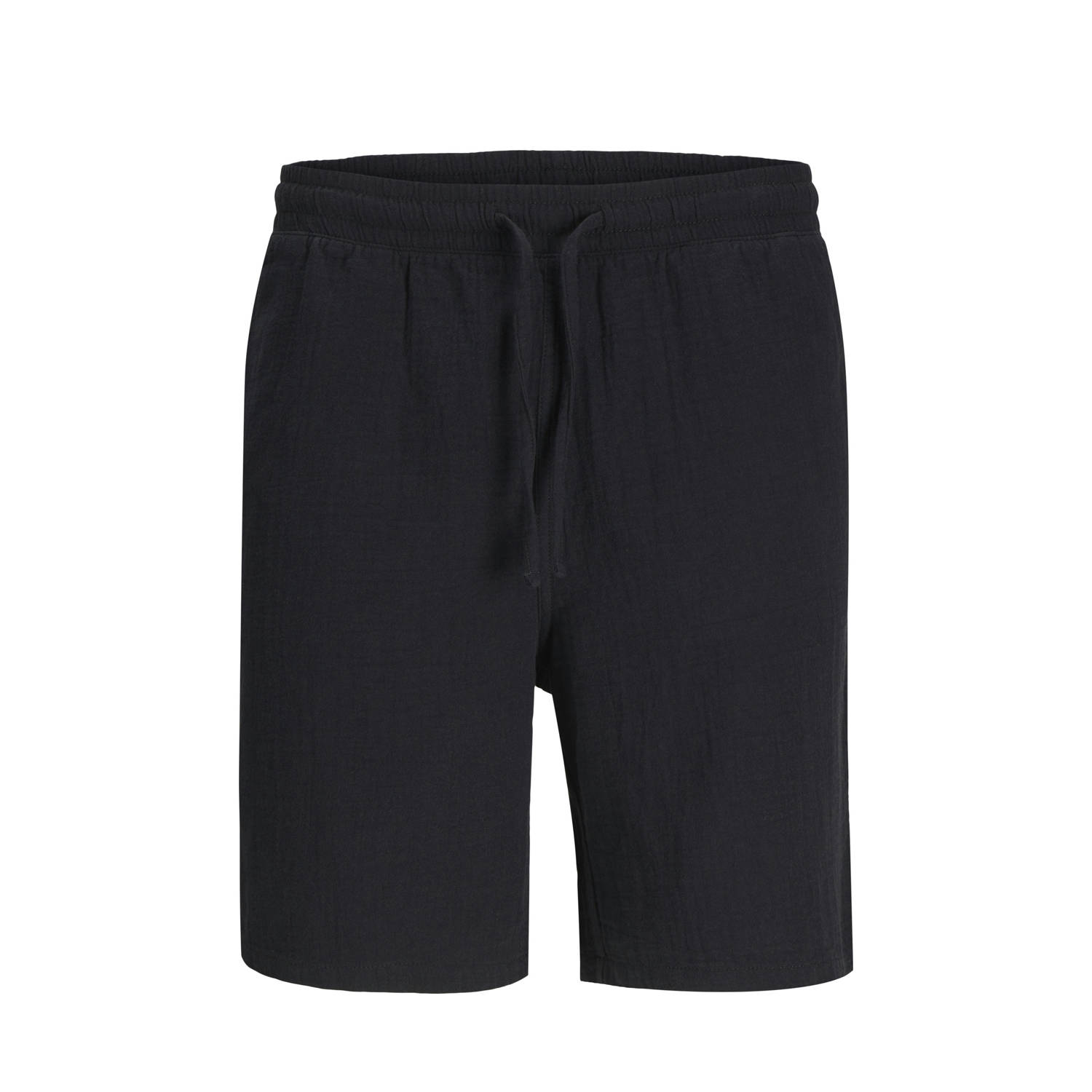 JACK & JONES ORIGINALS relaxed overhemd en short zwart
