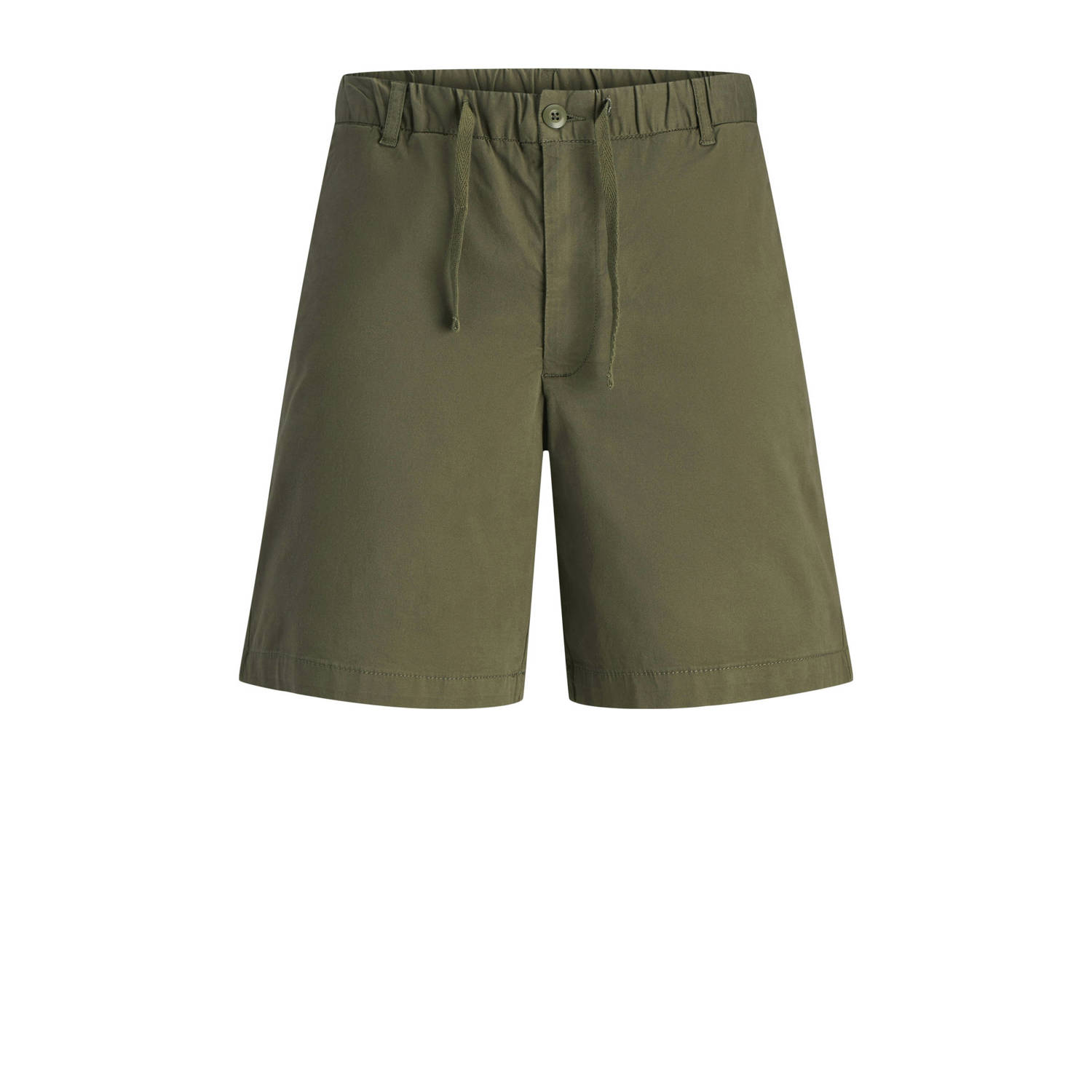 JACK & JONES PANTS STUDIO linnen relaxed casual short (set van 2)