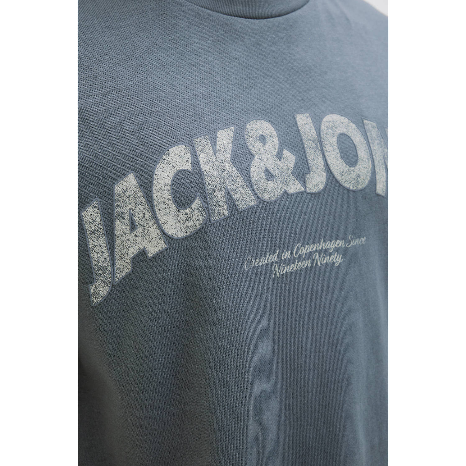 JACK & JONES PLUS SIZE T-shirt grijsblauw